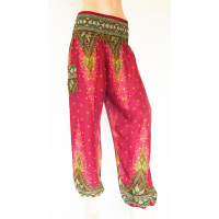 Harembroek Medium Pauw rood