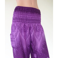 Harembroek Large Sunset paars