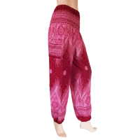 Harembroek XL -  Sunset Mono roze