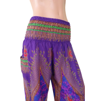 Harembroek Medium Eye paars