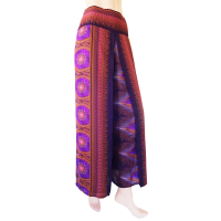 Wikkelbroek L - Sunset - paars