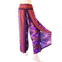 Wikkelbroek L - Sunset - paars