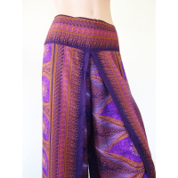 Wikkelbroek M - Sunset - paars