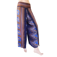 Wikkelbroek L - Sunset - blauw