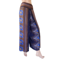 Wikkelbroek M - Sunset - blauw