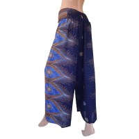 Wikkelbroek L - Sunset - blauw