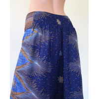 Wikkelbroek M - Sunset - blauw