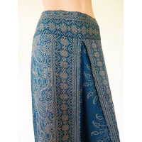 Wikkelbroek L - Fans - turquoise