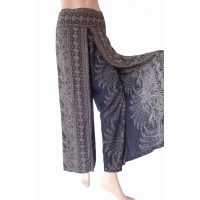 Wikkelbroek M - Fan - donker blauw