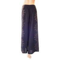 Wikkelbroek M - Fan - zwart