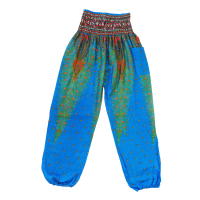 Harembroek XL Veer blauw