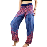 Harembroek Large Mandala blauw