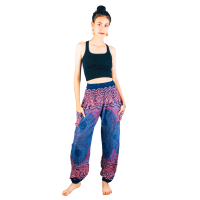 Harembroek Large Mandala blauw