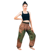 Harembroek Medium Mandala groen