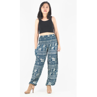 Harembroek Large Olifantje turquoise