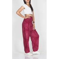 Harembroek Medium Mono Mandala roze