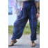 Yoga-Harembroek Medium Mono Mandala blauw