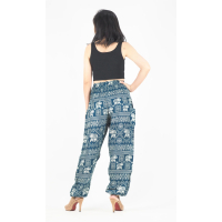 Harembroek Large Olifantje turquoise