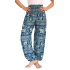 Yoga-Harembroek XL Olifantje groen