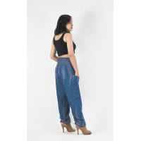 Harembroek Medium Dons blauw