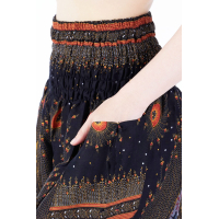 Harembroek Medium Eye zwart