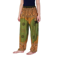 Harembroek Medium Mandala groen