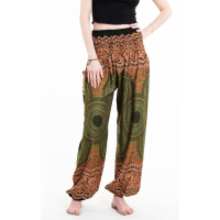 Harembroek Medium Mandala groen
