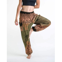 Harembroek Medium Mandala groen