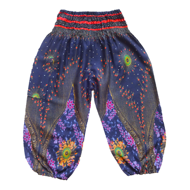 Kinderbroek Youth M Eye blauw