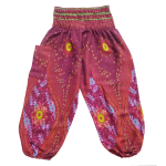 Kinder harembroek - maat 122 - Eye red