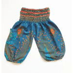 Kinder harembroek  - maat 92 - Eye turquoise