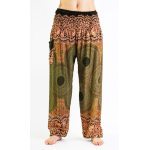 Harembroek Large Mandala groen