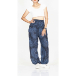 Harembroek Medium Mono Mandala blauw