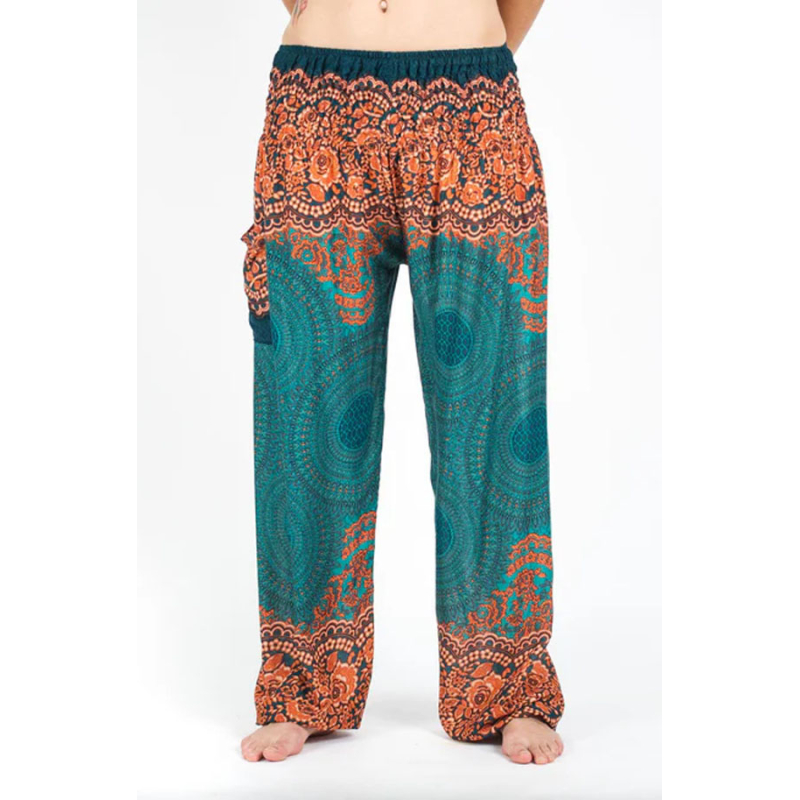 Harembroek Large Mandala turquoise