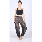 Harembroek - Small - Veer zwart/wit