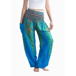 Harembroek XL Veer blauw