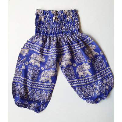 Kinderbroek XS kids Olifantje blauw Kinderbroek XS kids Olifantje blauw