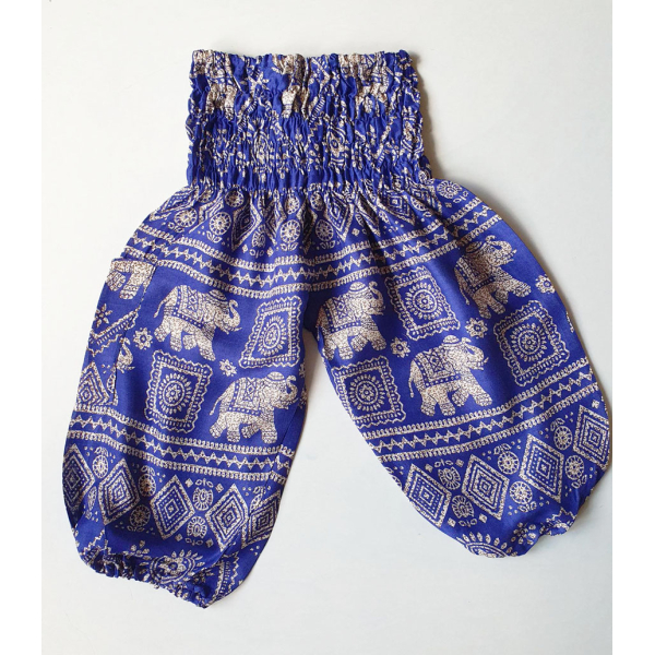 Kinderbroek XS kids Olifantje blauw