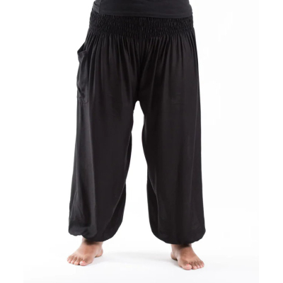 Harembroek XL Effen zwart Harembroek XL Effen zwart