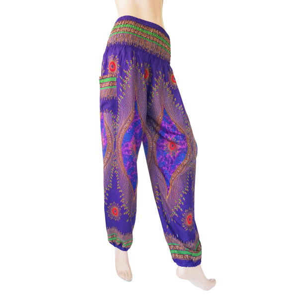 Yoga-Harembroek Large Eye paars