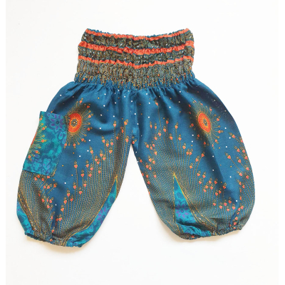 Kinderbroek L kids Eye turquoise Kinderbroek L kids Eye turquoise