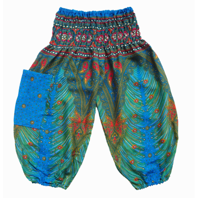 Kinderbroek M kids Peacock licht blauw