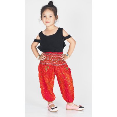 Kinderbroek S kids Peacock rood Kinderbroek S kids Peacock rood