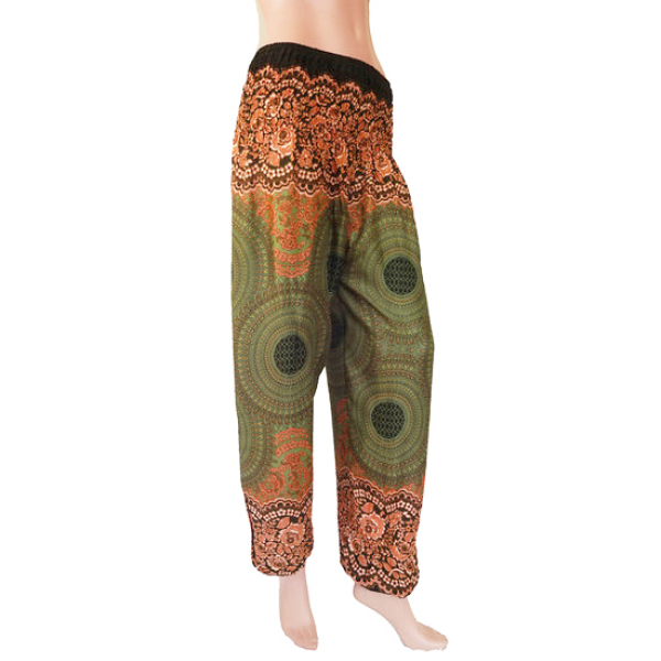 Harembroek Medium Mandala groen