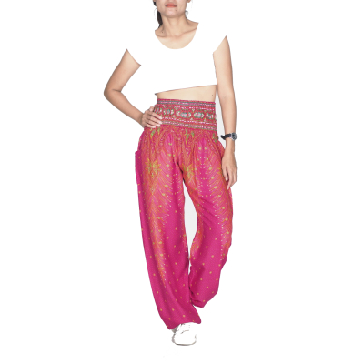 Yoga-Harembroek XL Peacock roze Yoga-Harembroek XL Peacock roze