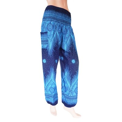 Harembroek - Medium - Sunset Mono - blauw Harembroek - Medium - Sunset Mono - blauw