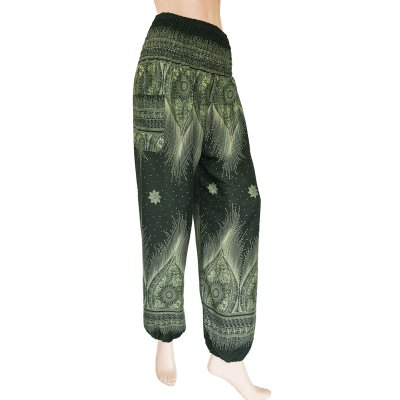 Harembroek - Medium - Sunset Mono - groen Harembroek - Medium - Sunset Mono - groen