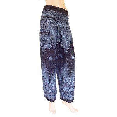 Harembroek - Medium - Sunset Mono - zwart Harembroek - Medium - Sunset Mono - zwart