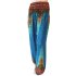 Yoga-Harembroek Large Pauw turquoise