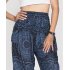 Harembroek - Small - Mandala Mono blauw - zwart